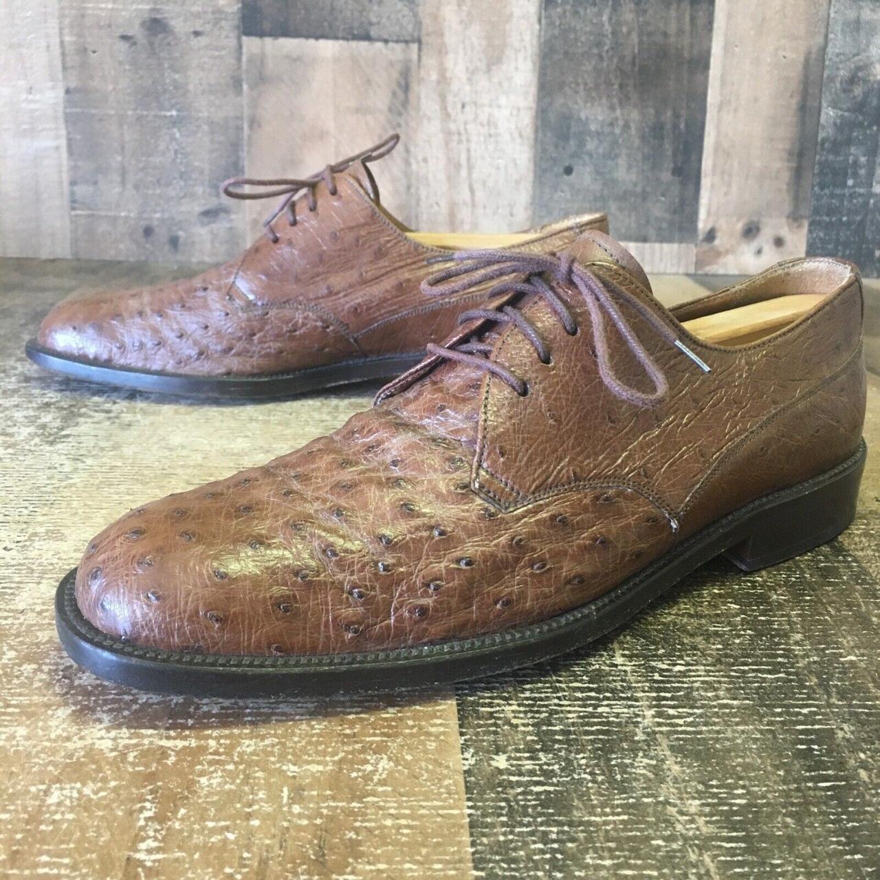 Mezlan sale ostrich shoes