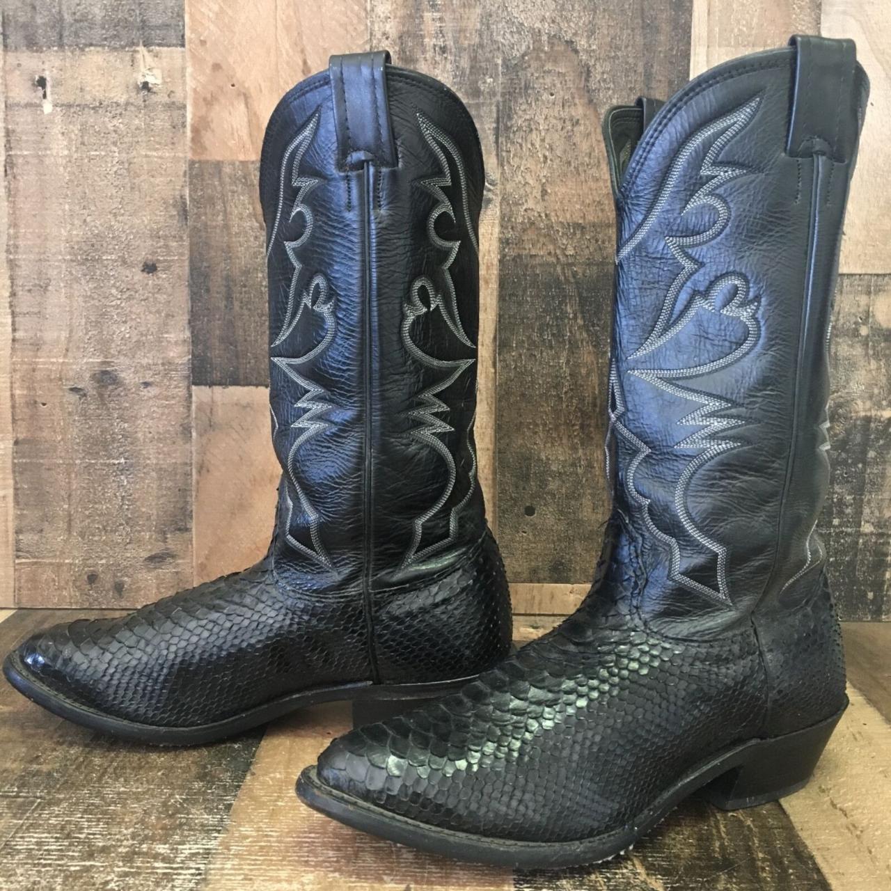 Larry mahan hot sale snakeskin boots