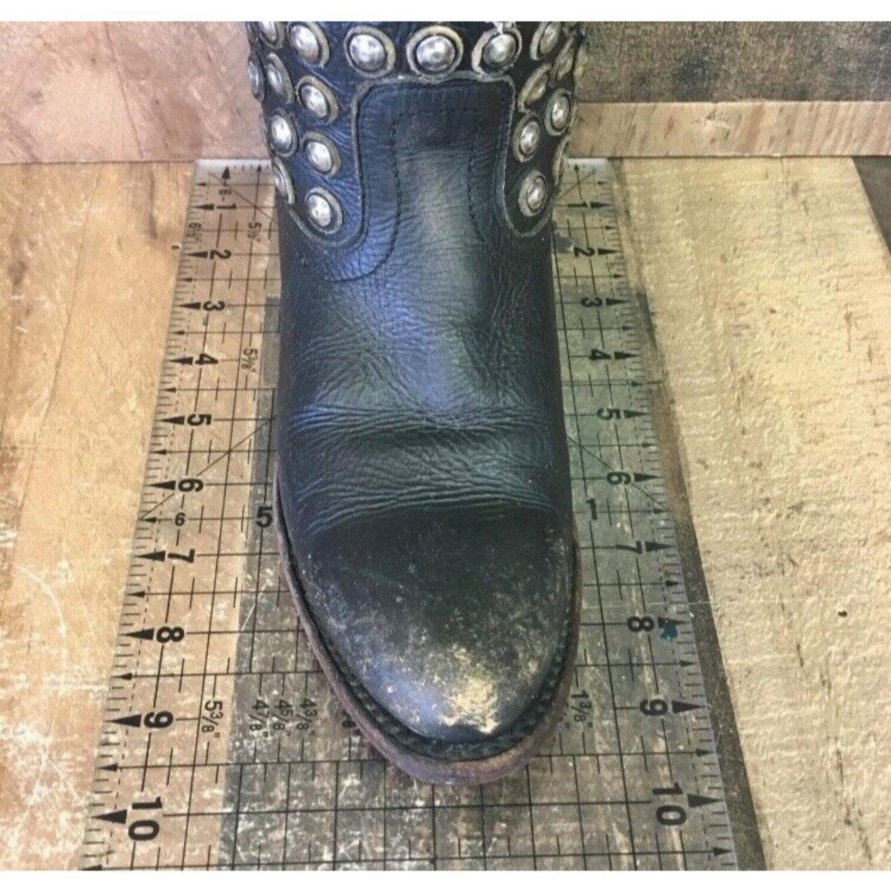 Frye studded sales boots