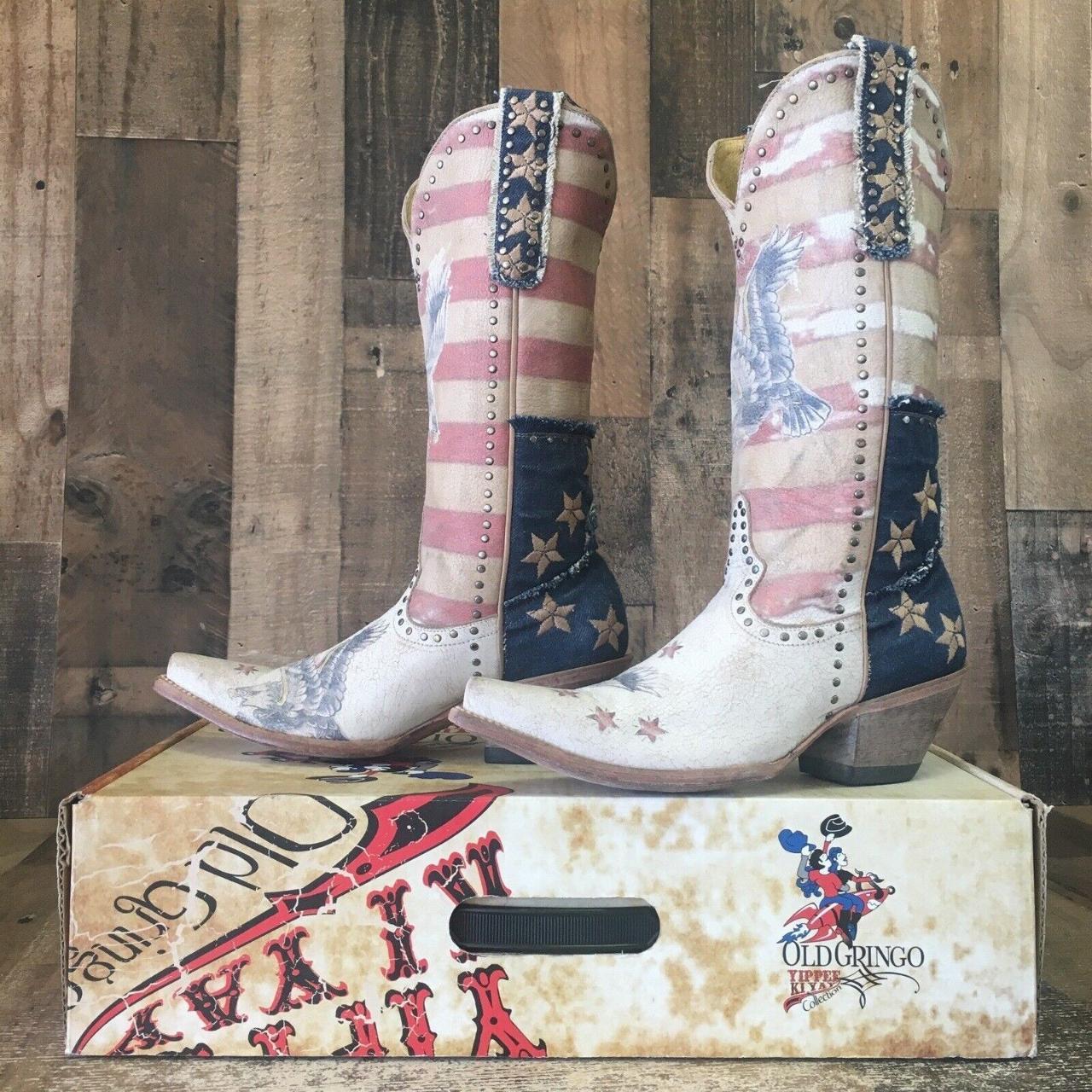 Old gringo american outlet flag boots