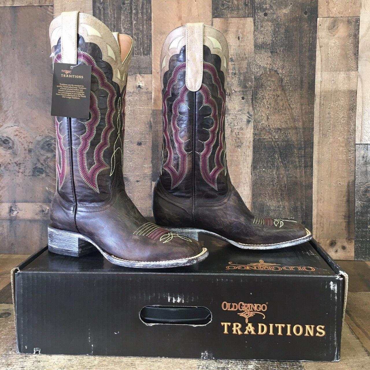 Old gringo clearance square toe boots