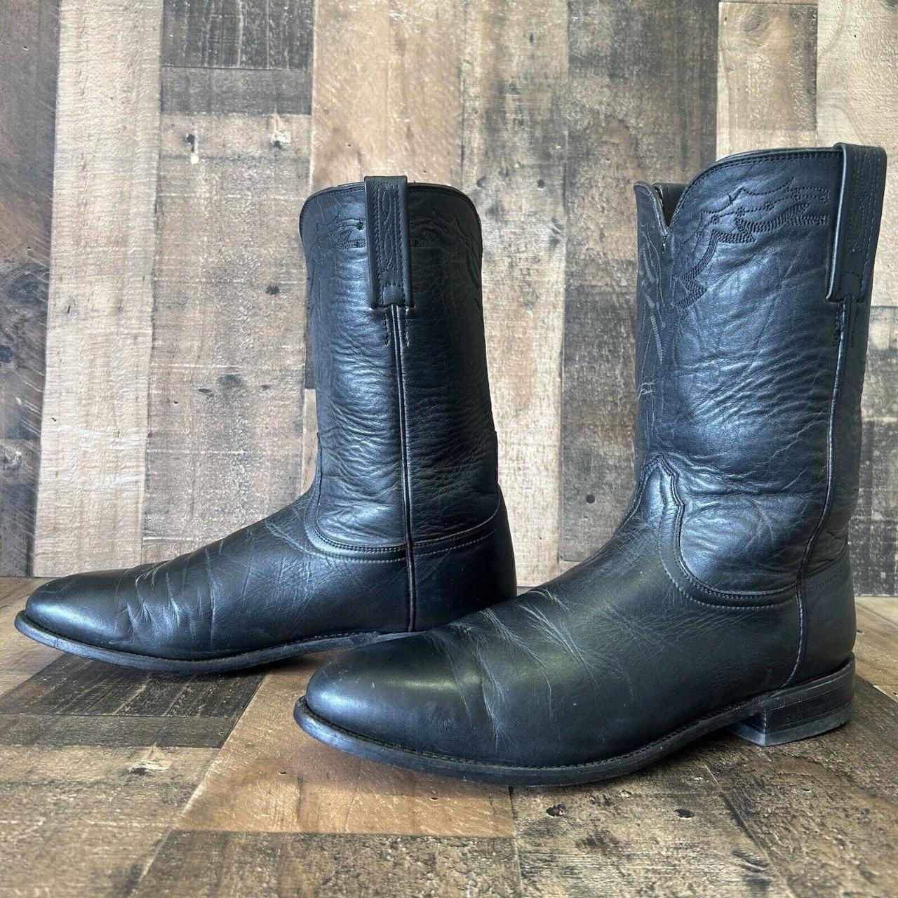 Used mens cheap lucchese boots