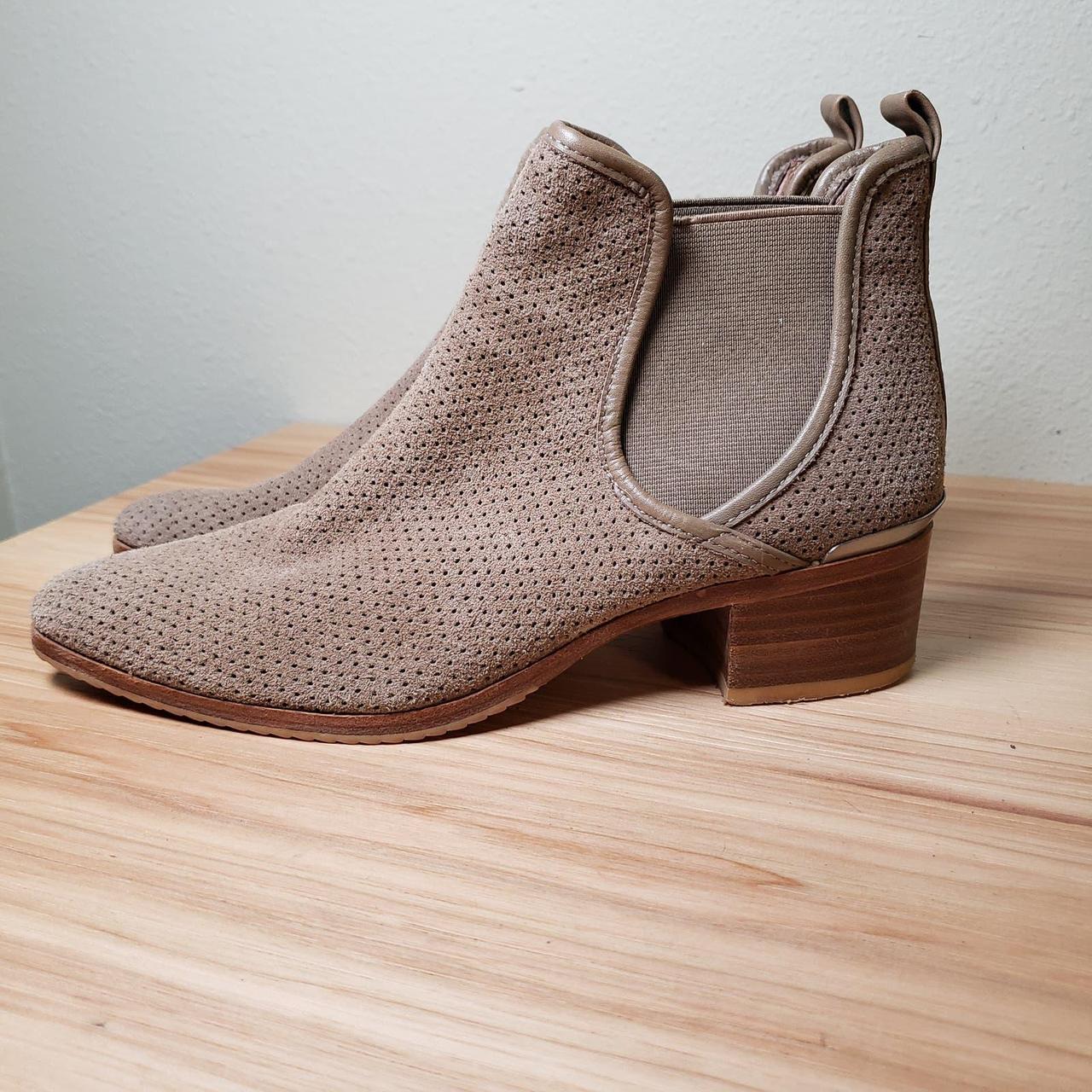 Brooklin perforated suede bootie best sale