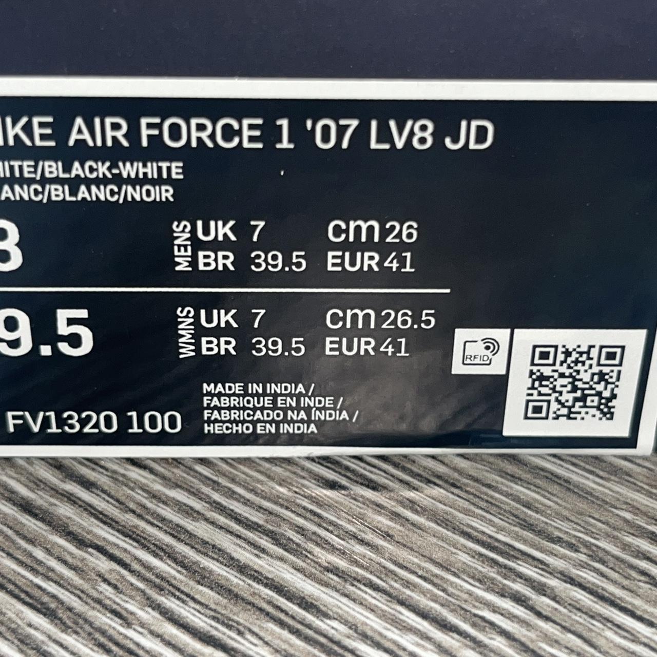 Barcode Etiquetas Polo Ralph Lauren Nike Air Force '07 LV8 JD Like