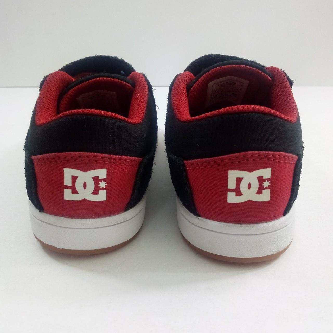 DC Crisis RS Baby & Toddler 10 Black Red Suede... - Depop