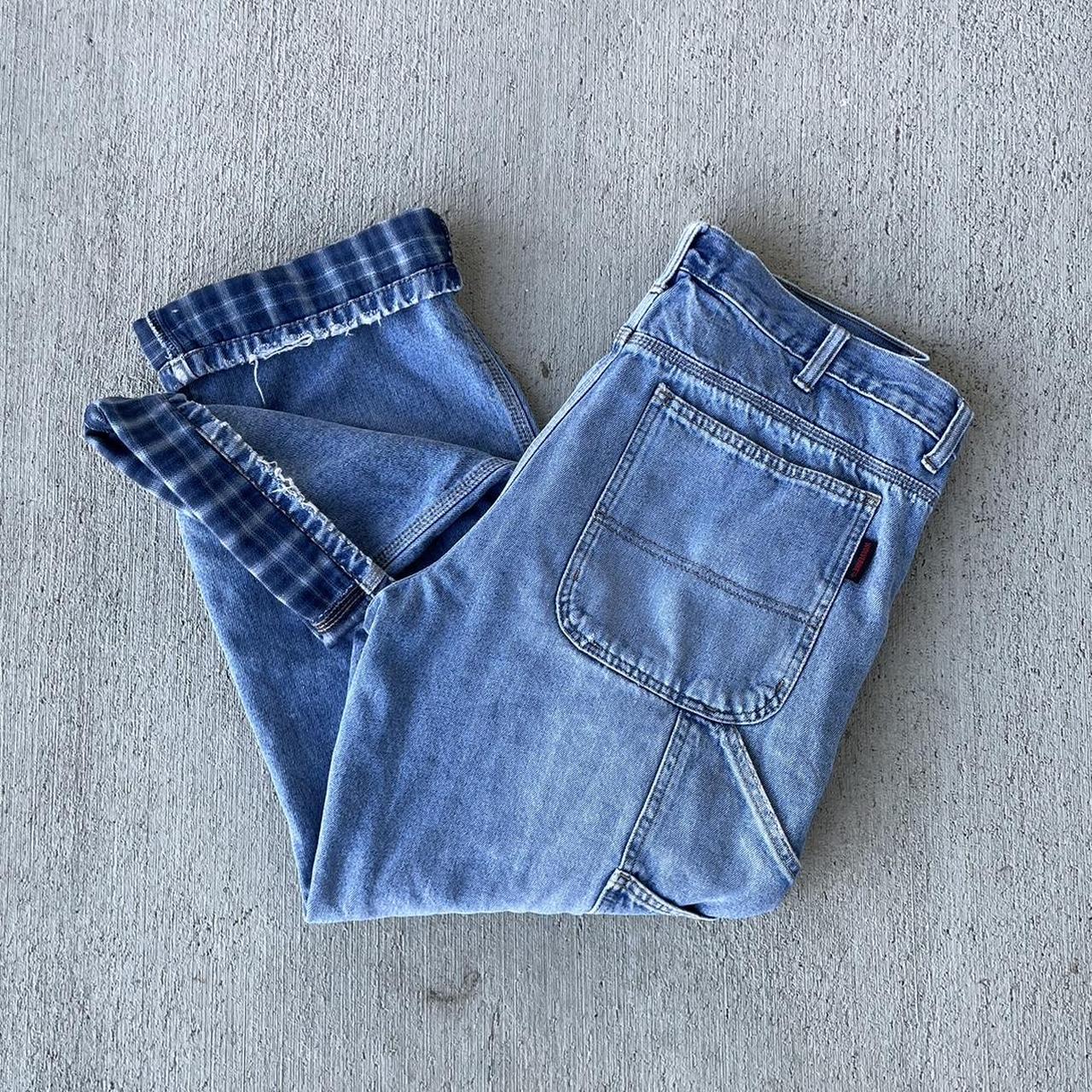 Wolverine flannel lined carpenter on sale jeans