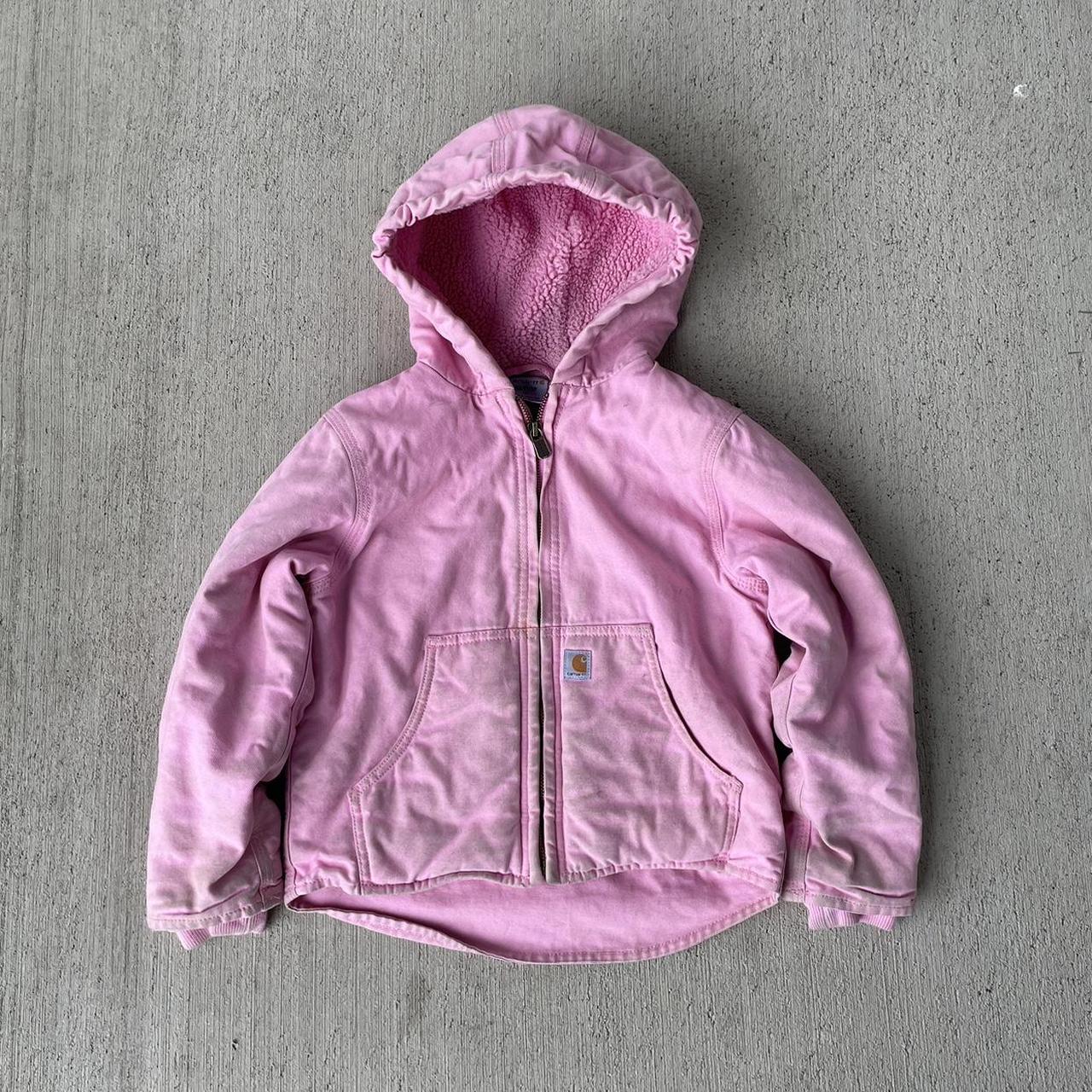 Light pink carhartt jacket sale