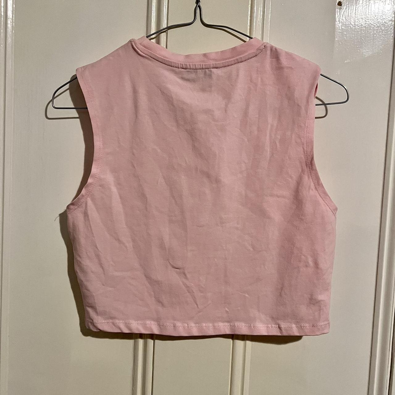 Zara pink vest crop top • Brand new, never worn,... Depop