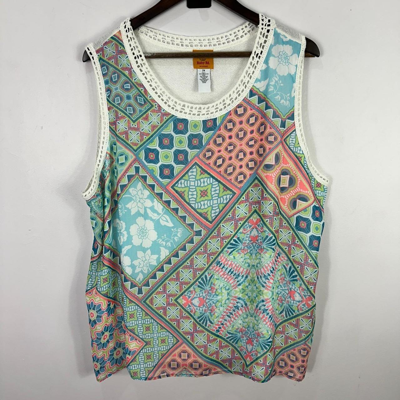 Ruby Rd. Women's Tank top - Multi - XXL – Ruby Rd… - image 1