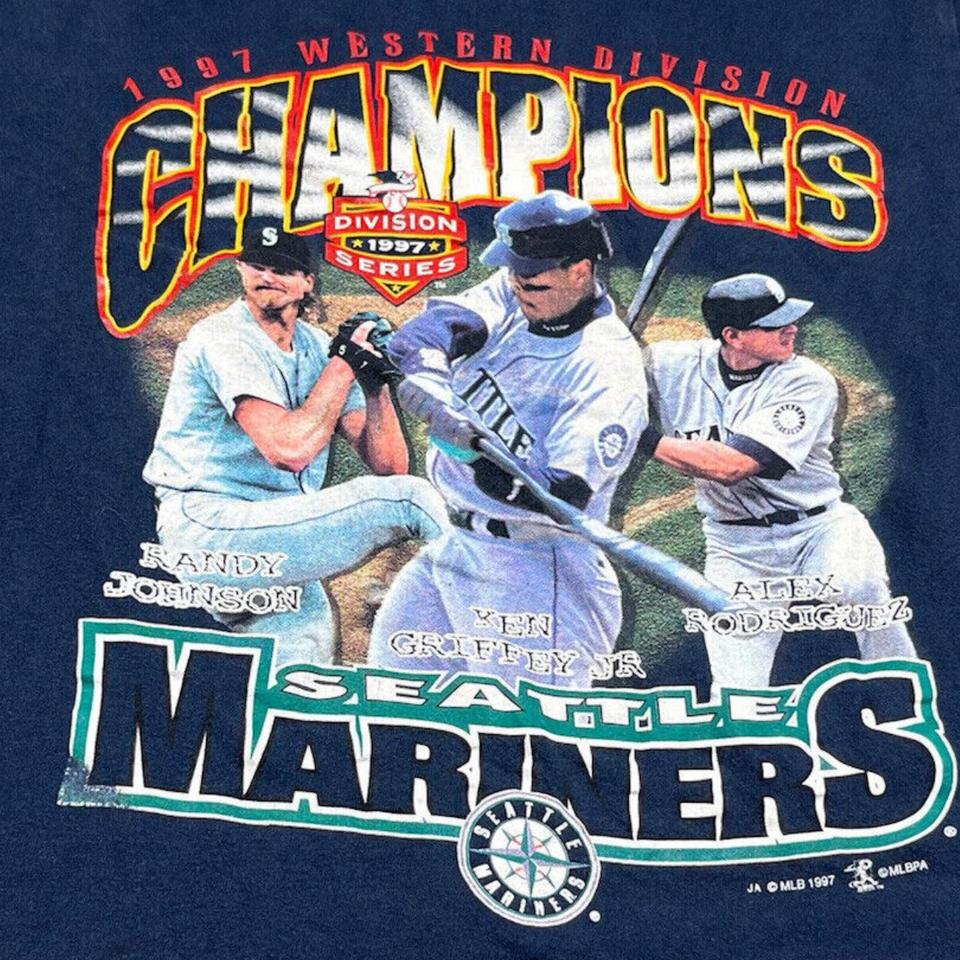 Vintage Seattle Mariners Alex Rodriguez T-Shirt - Depop