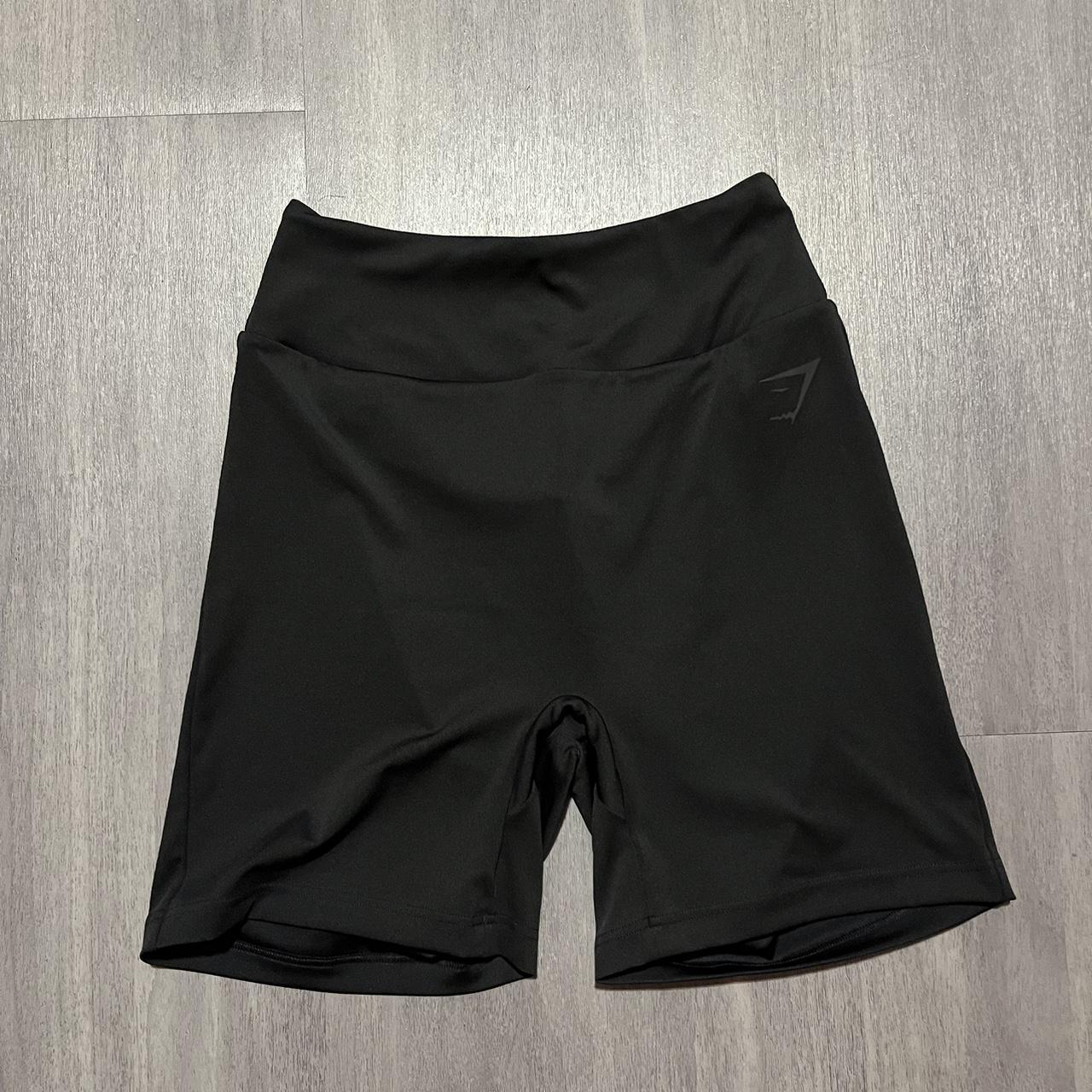 Black Gymshark shorts Never worn Size m - Depop