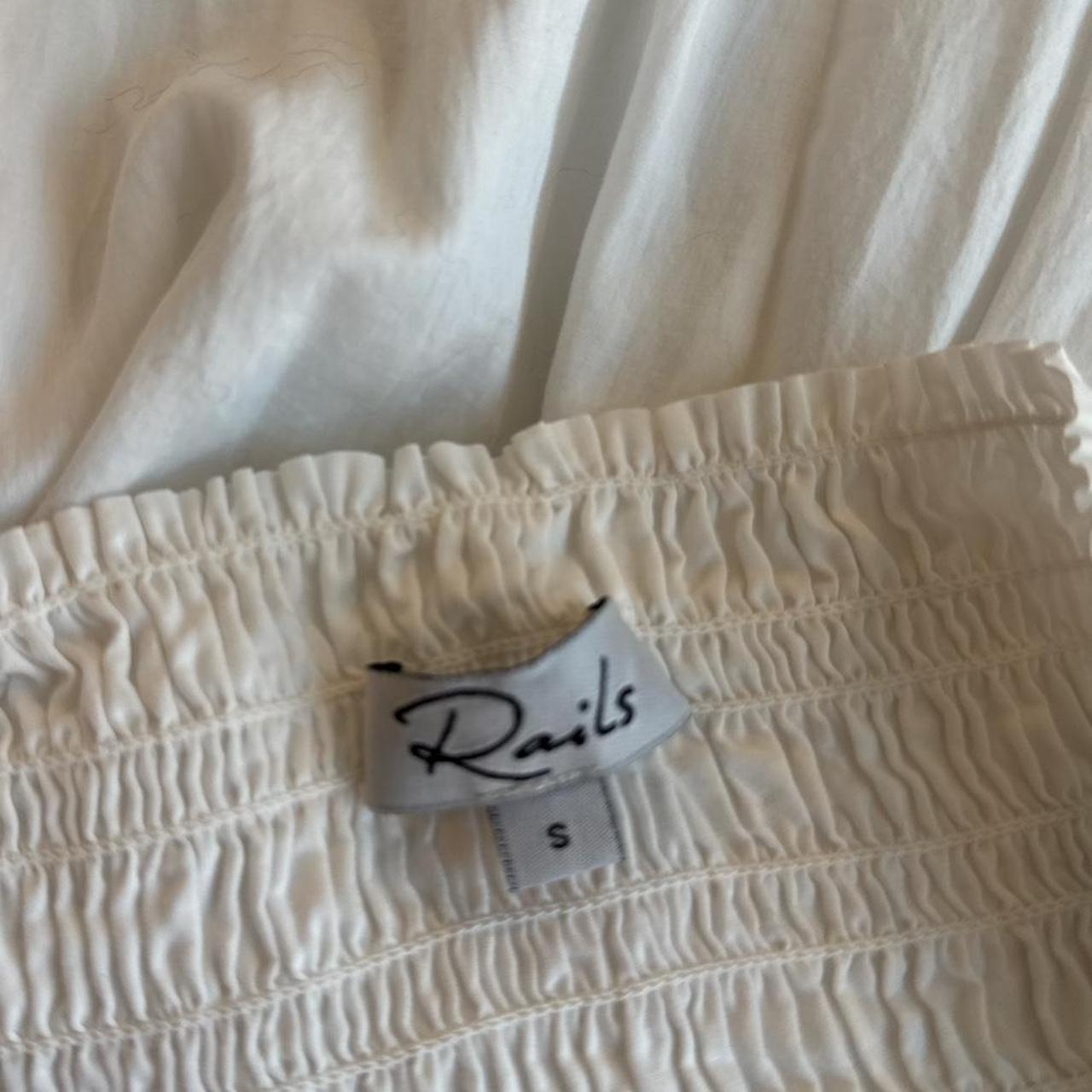 Rails Women's Skirt - White - S – Rails white lay… - image 3