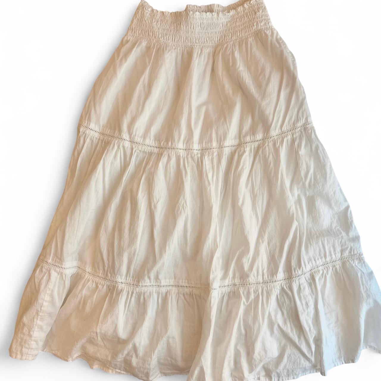 Rails Women's Skirt - White - S – Rails white lay… - image 1