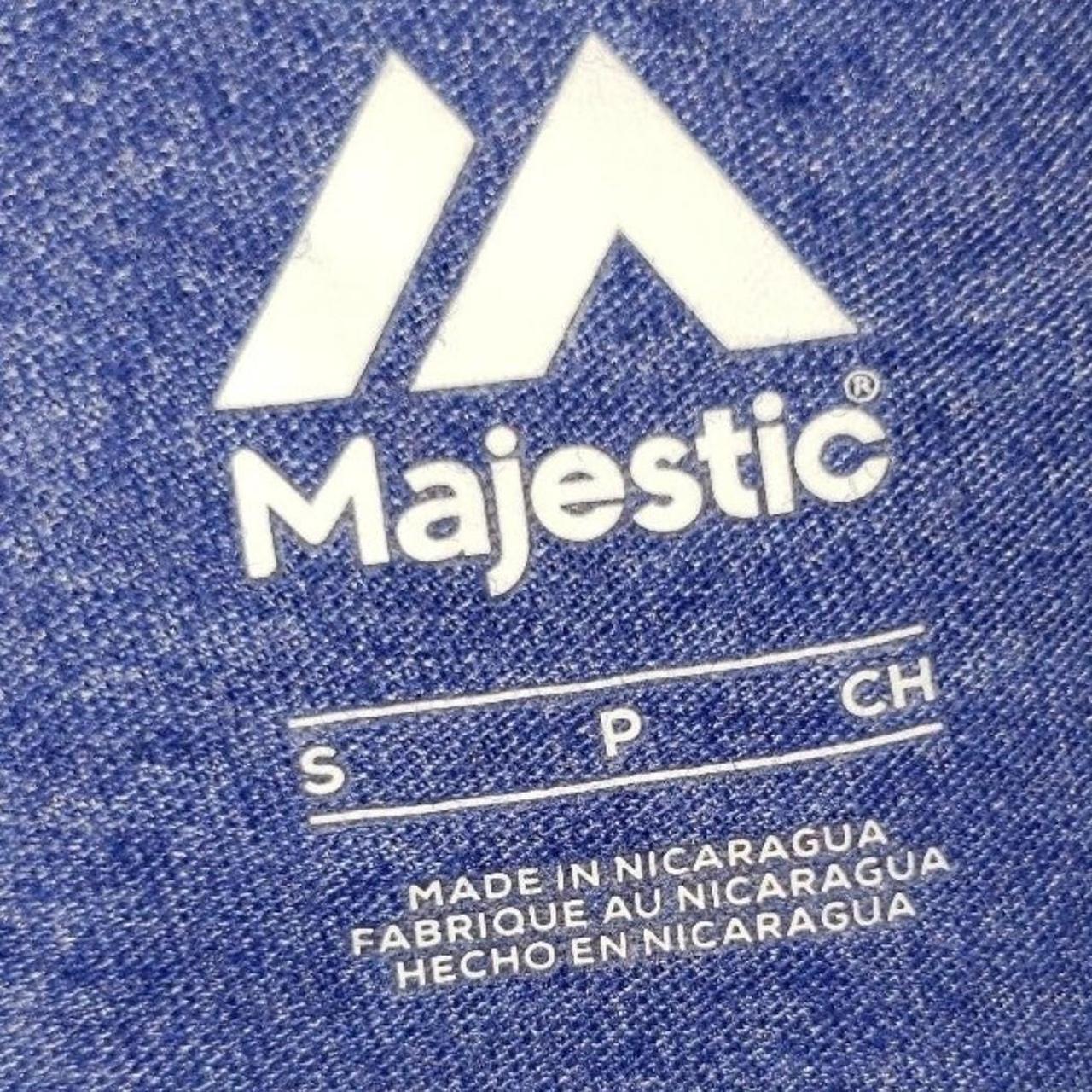 Majestic Athletic Men's Shirt - Blue - S