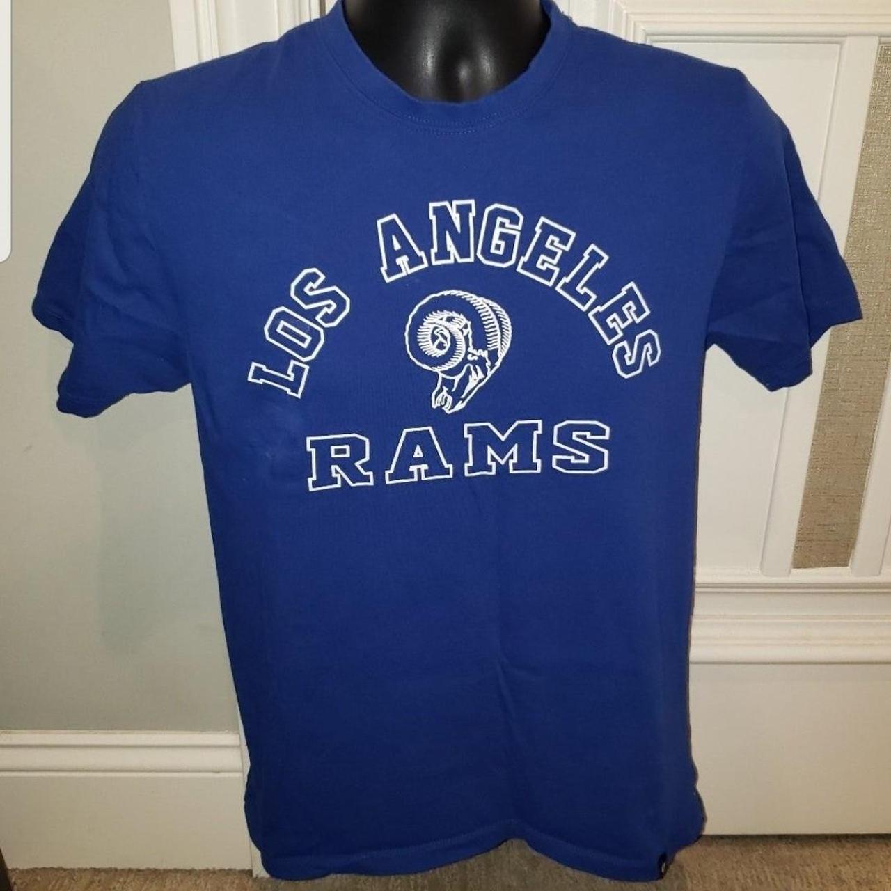 LA Rams NFL Team Logo Blue T-Shirt