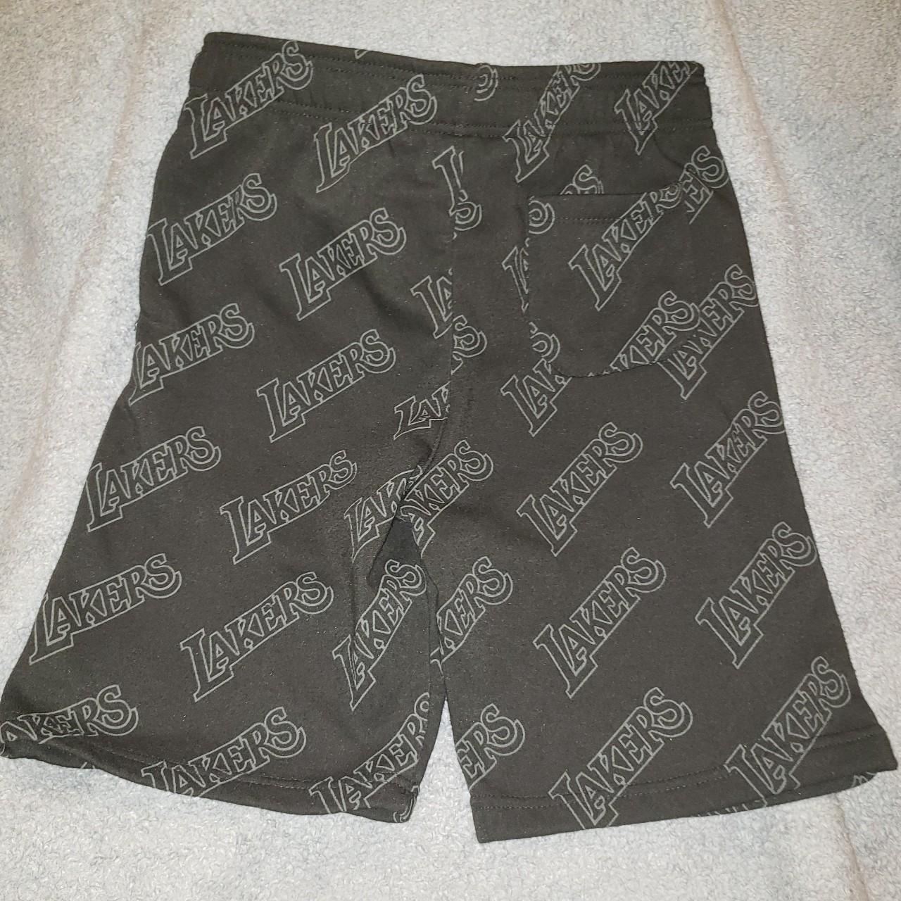 Gray, NBA Los Angeles Lakers Shorts (NBA Brand) - - Depop