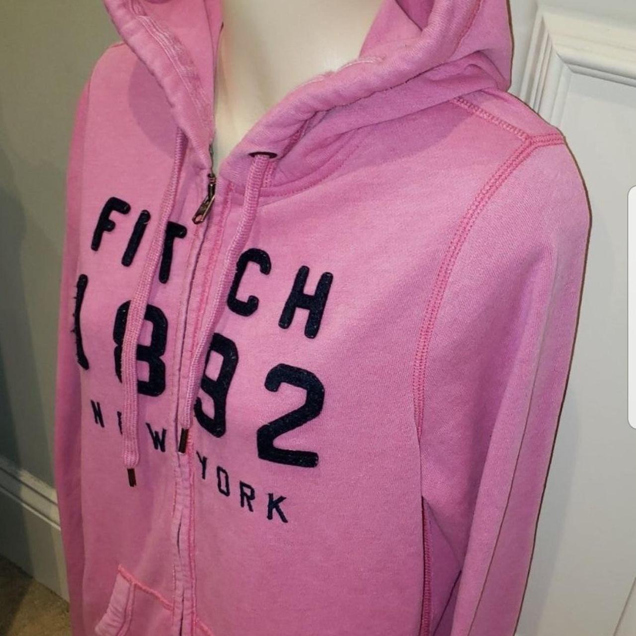 Pink abercrombie and online fitch hoodie