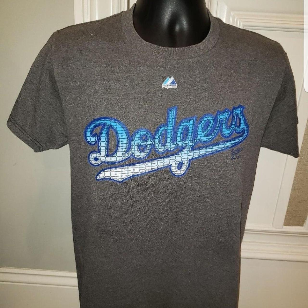 Vintage MLB Majestic LA Dodgers T-Shirt #dodgers - Depop