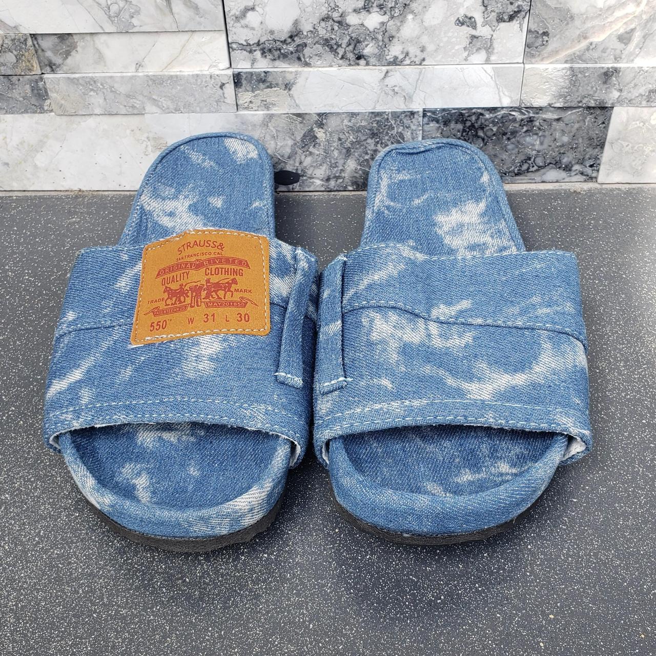 Blue jean levi clearance shoes