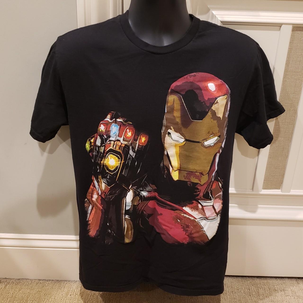 Iron man infinity gauntlet shirt online