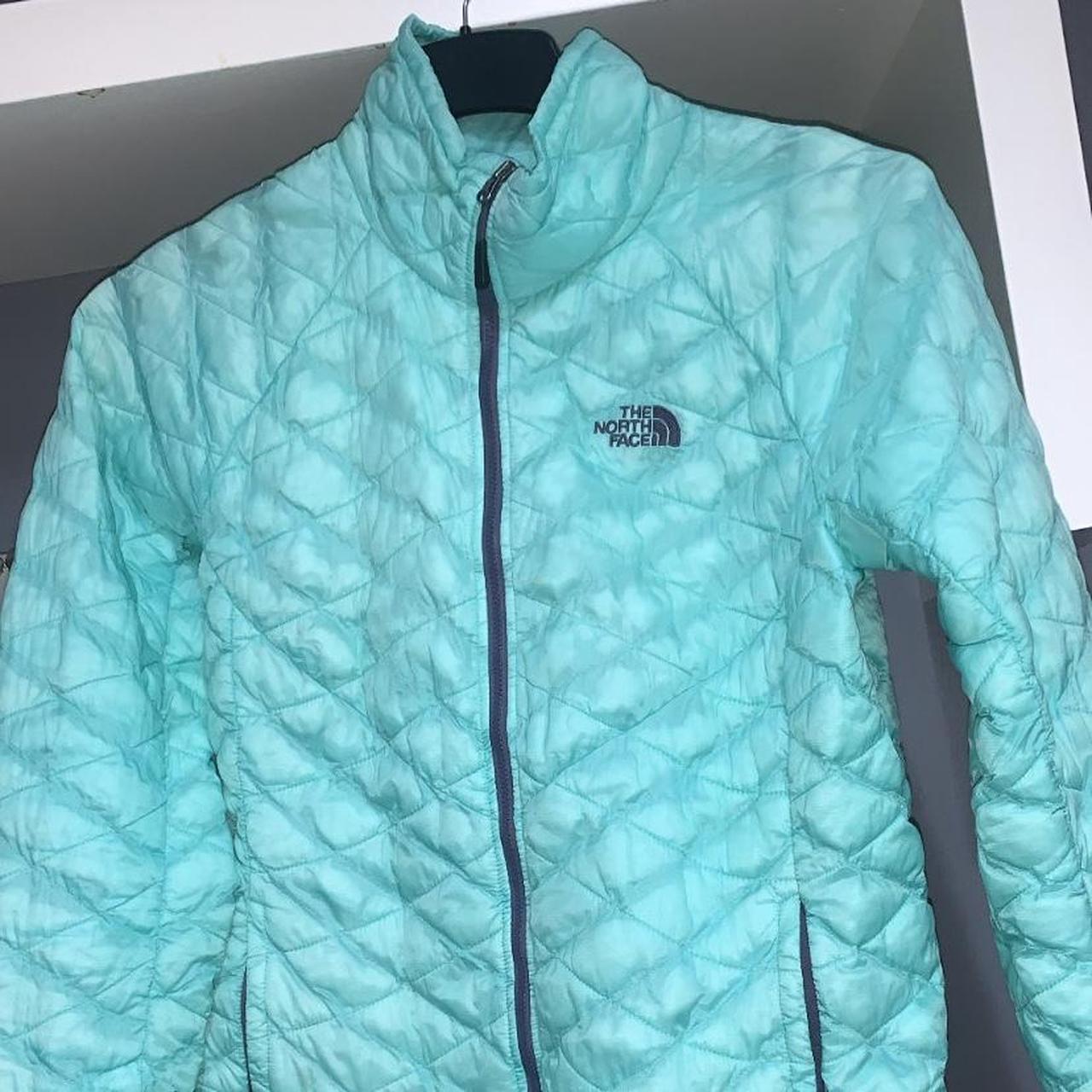 The North Face Women's Purple and Green Jacket Depop