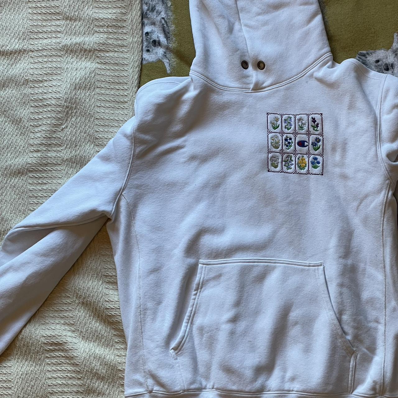 Champion x Percival hoodie embroidered
