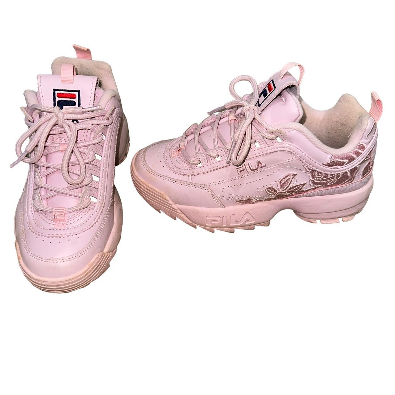 fila pink white
