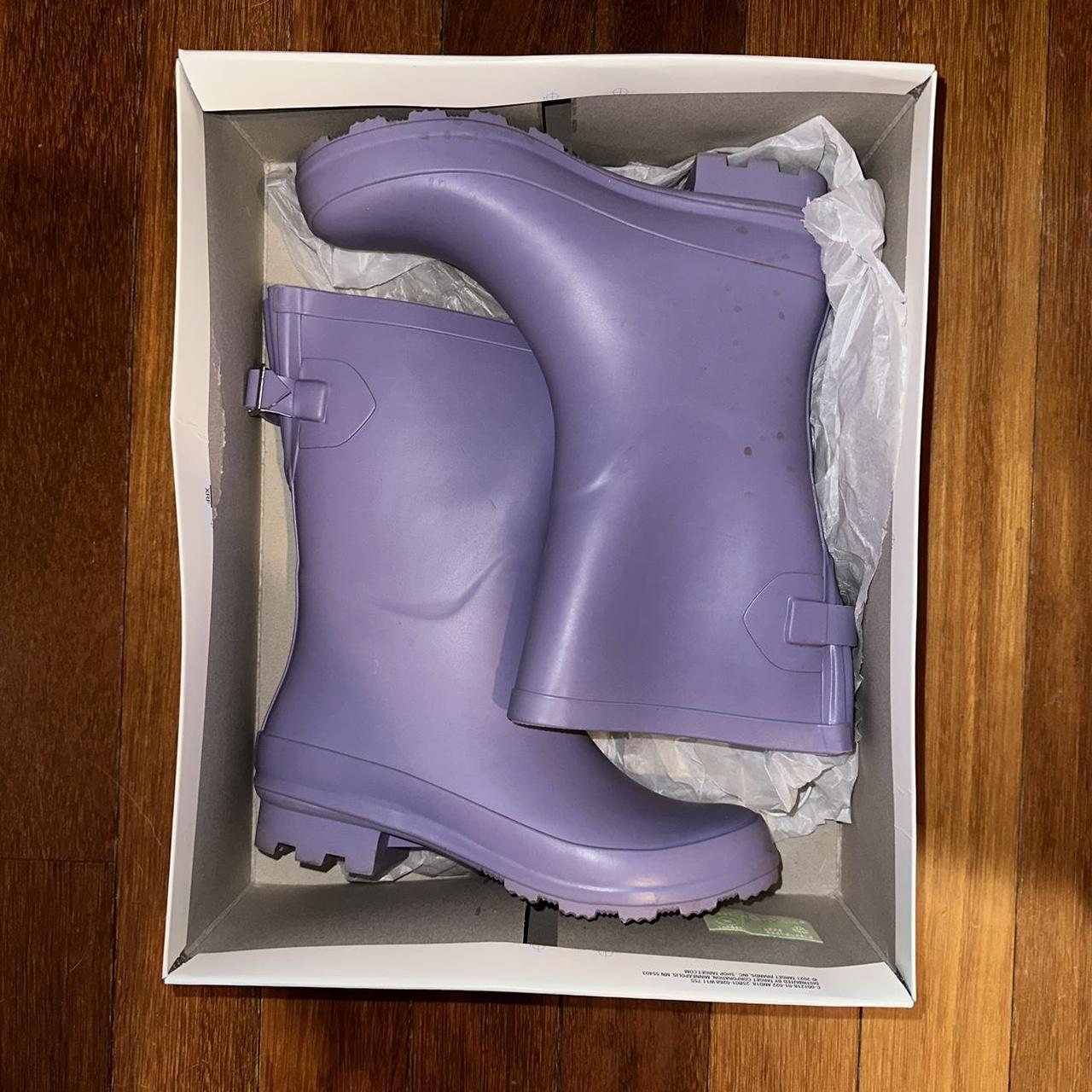 Target rain boots in store sale