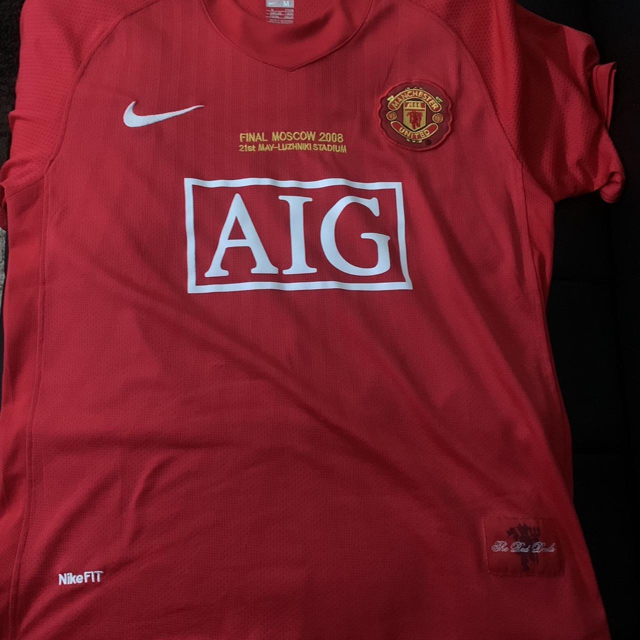 2008 Manchester United Home kit - Depop