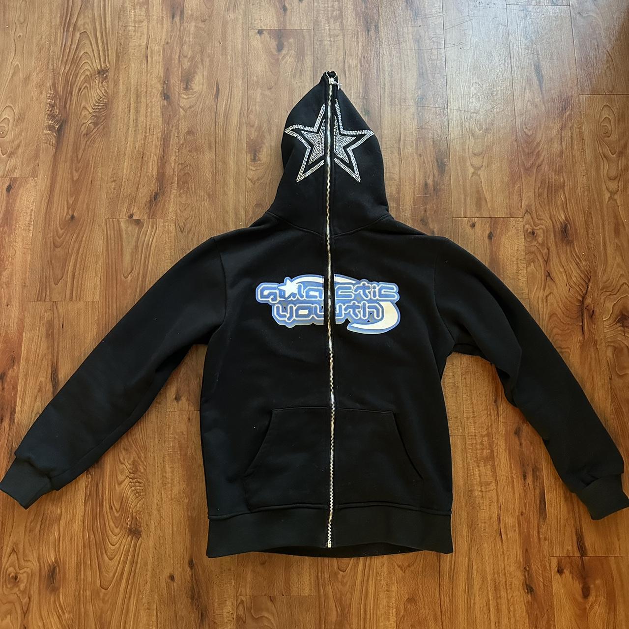 Galactic Youth Zip Up #galacticyouth #y2k #zipup - Depop