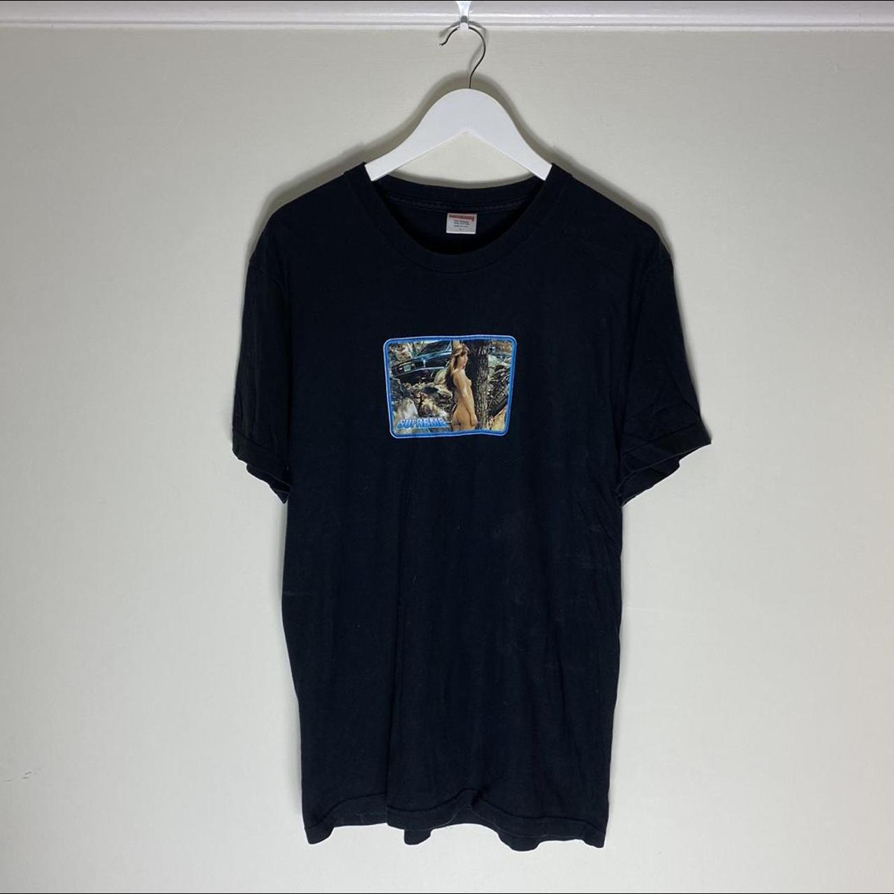 Black Supreme Larry Clark naked girl tee bought. Depop