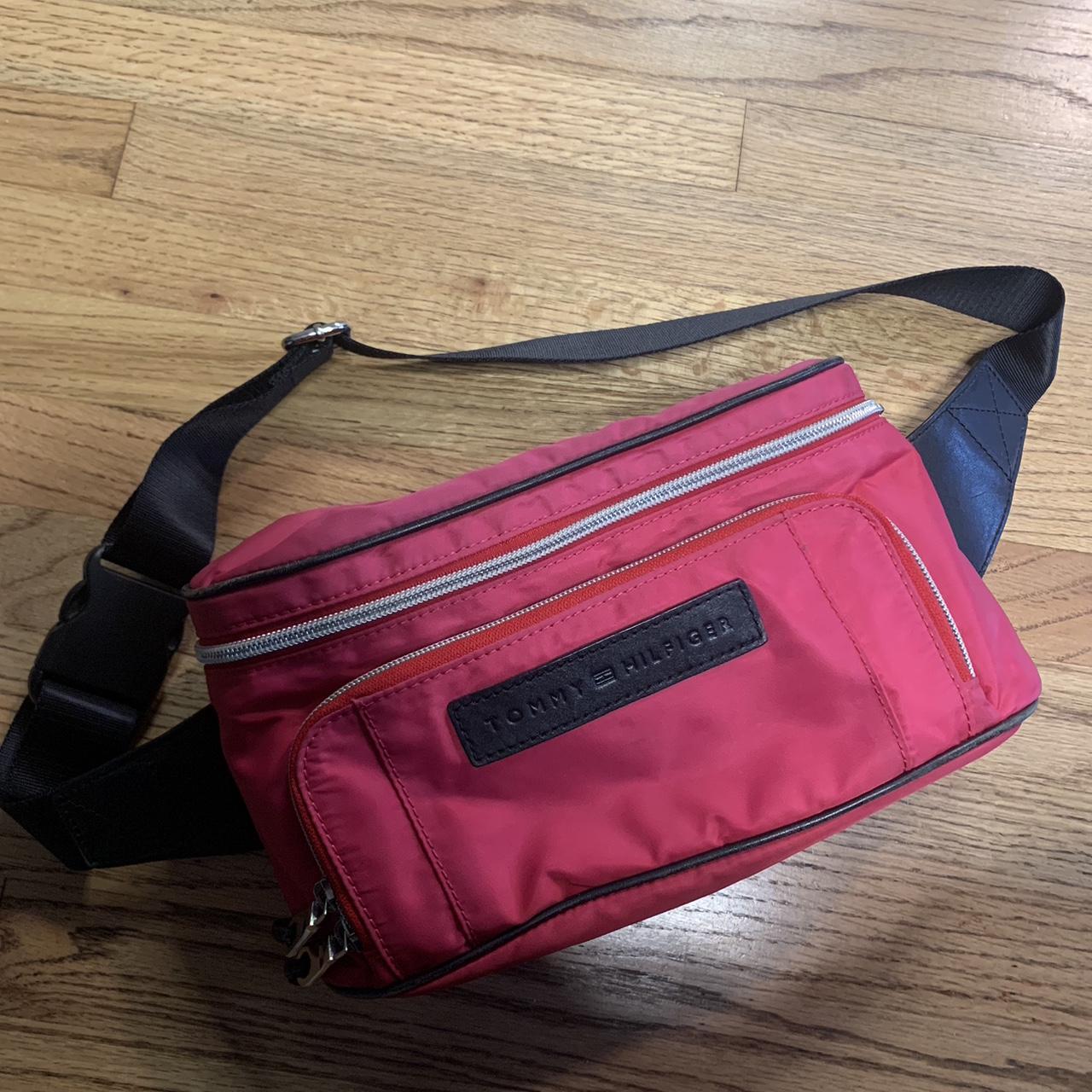 Red Tommy Hilfiger small bag fanny pack Cross bag