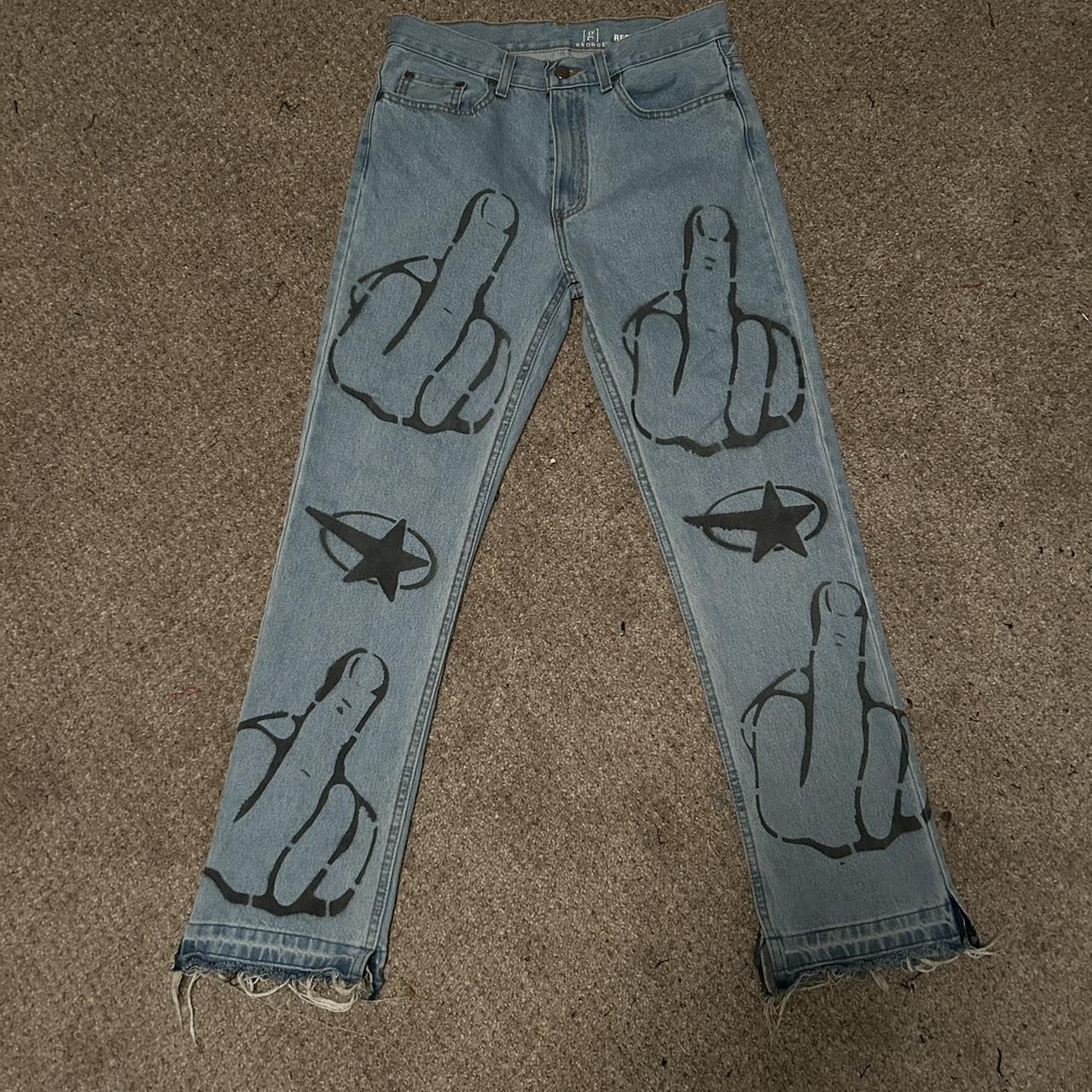 Interest check!!!! Looking to do people custom jeans - Depop