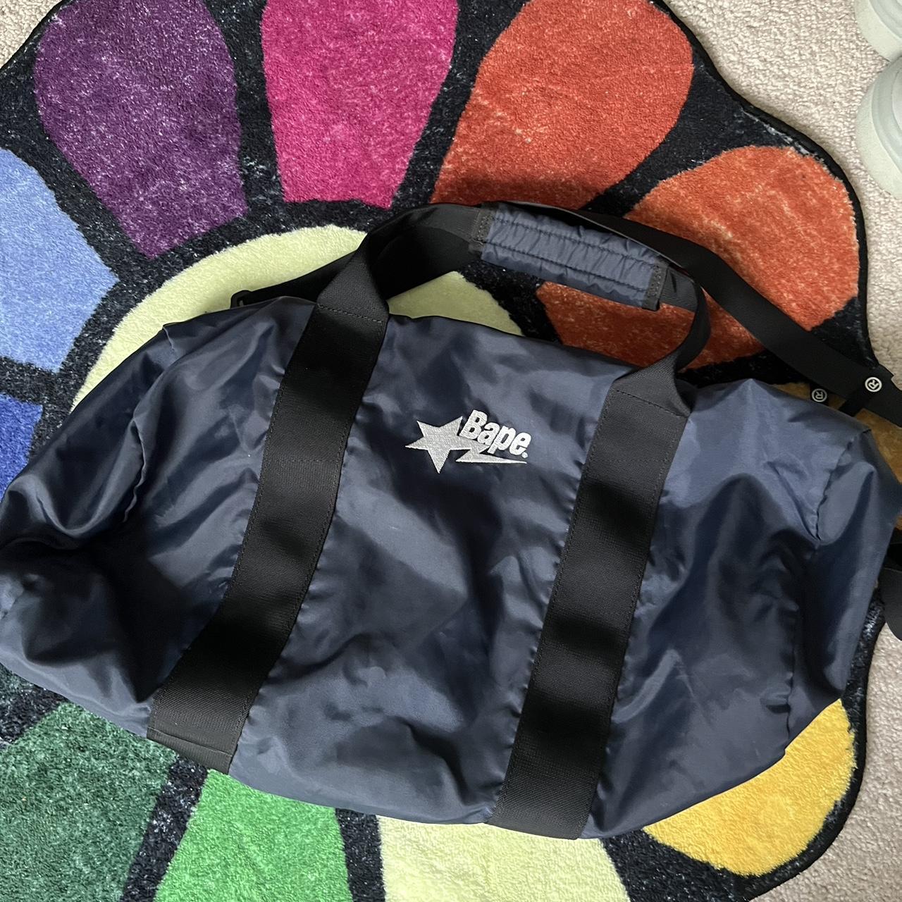 BAPE Duffle Bag perfect for weekend trips free - Depop