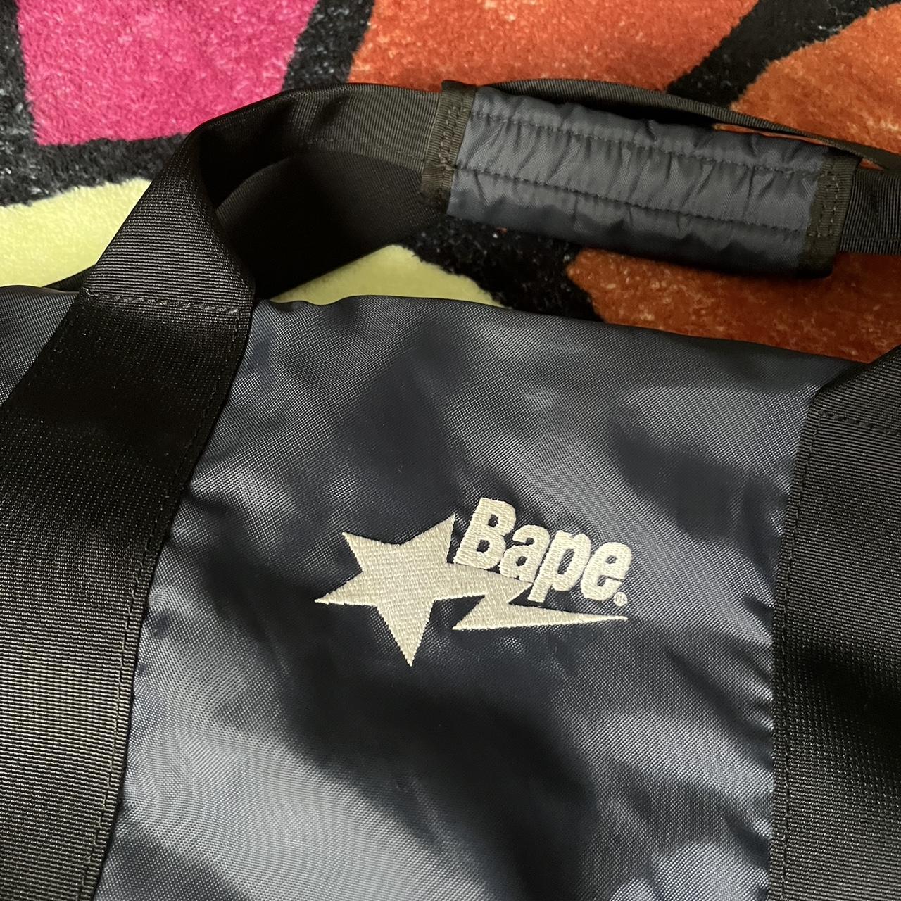 BAPE Duffle Bag perfect for weekend trips free - Depop
