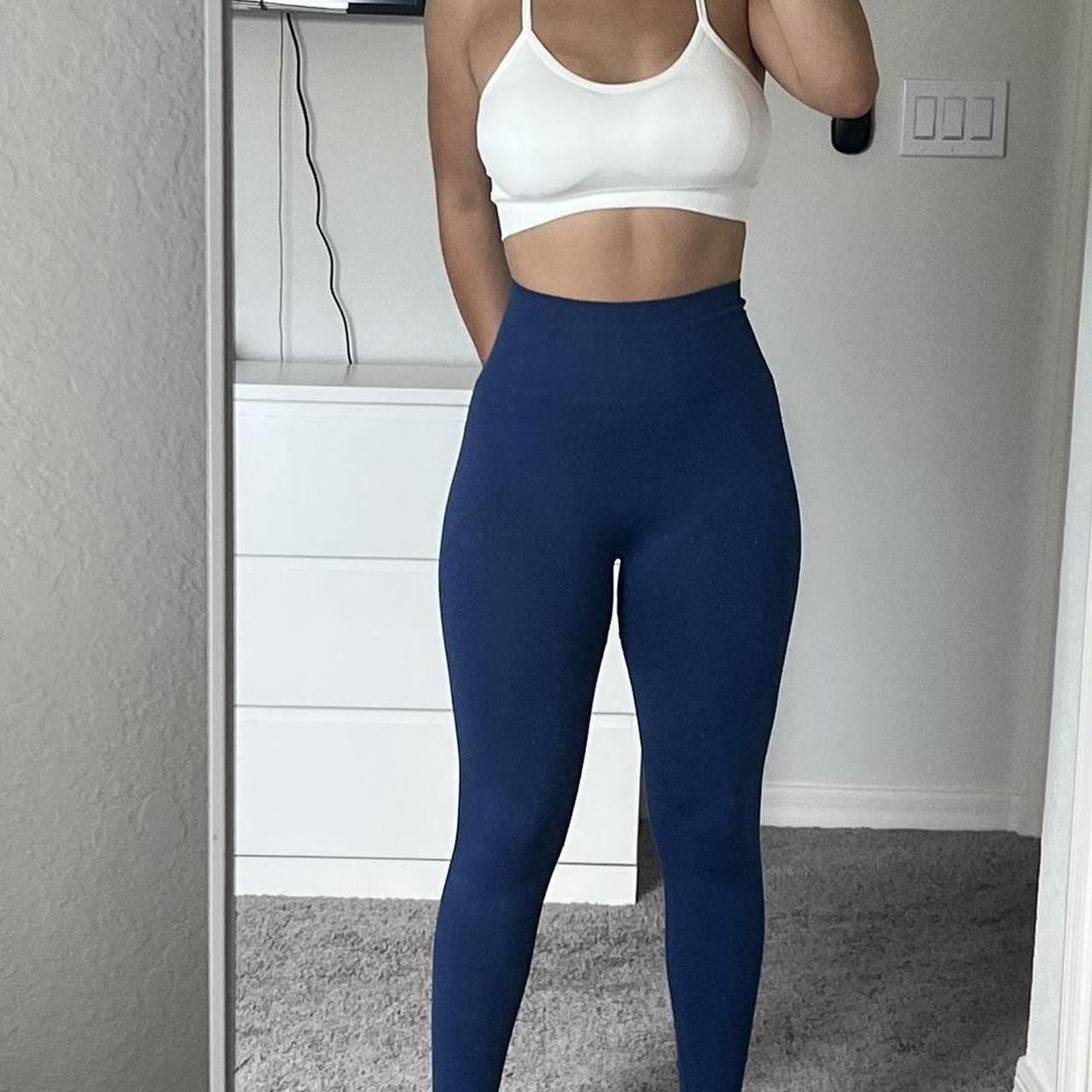 2 SHEIN WORKOUT LEGGINGS FOR ONE PRICE Solid - Depop