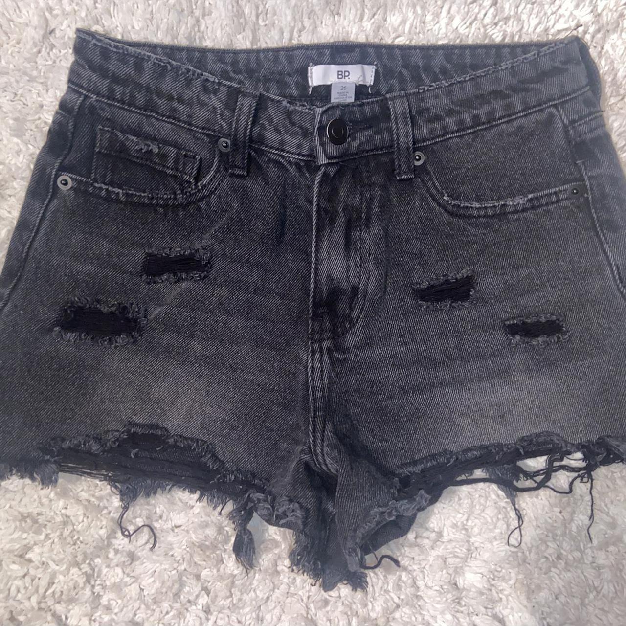 Bp Jean Super Short Black Shorts I Love These But I Depop