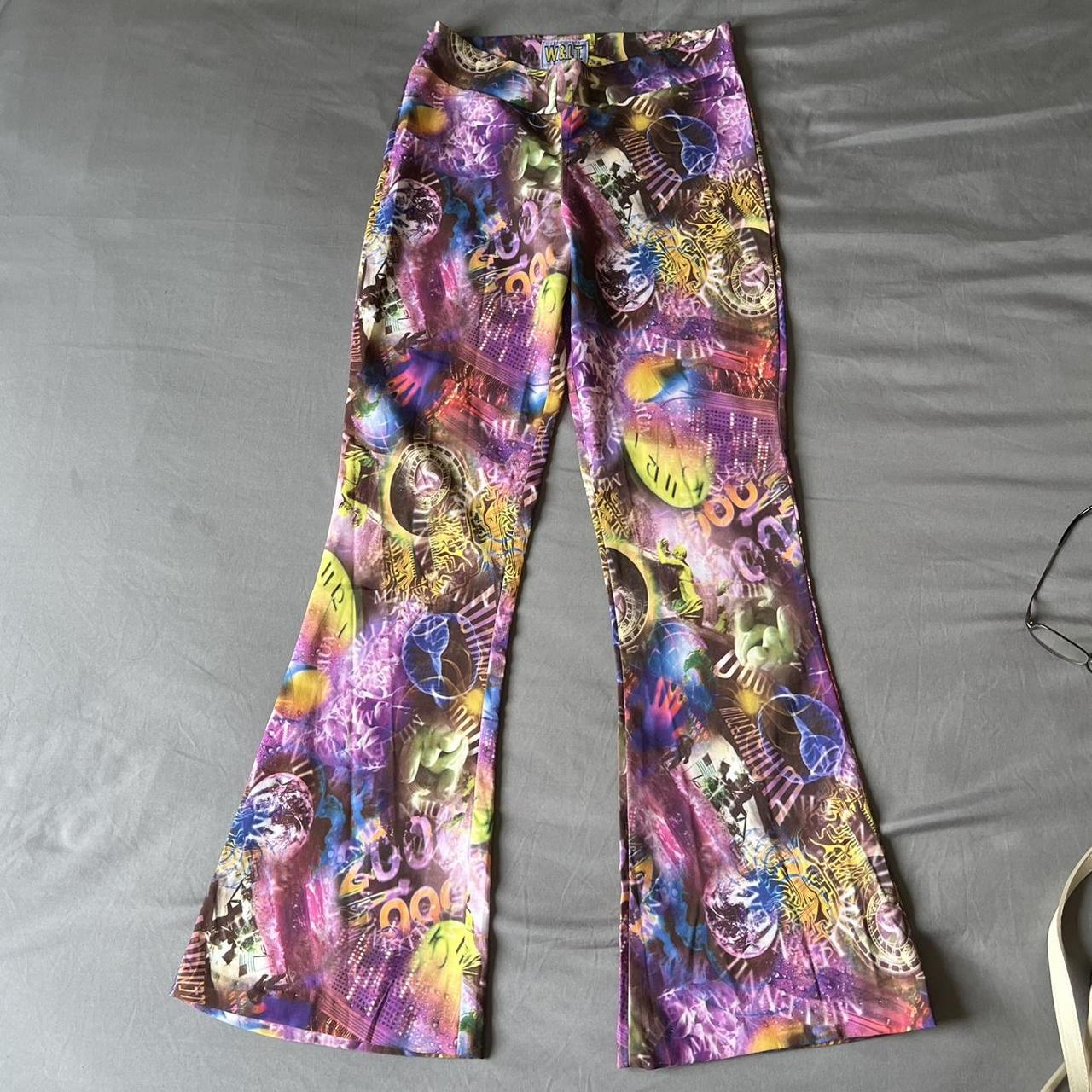 90s 勿体な Walter Van Beirendonck W<フレアパンツ 90s 勿体な Walter Van Beirendonck W<フレアパンツ