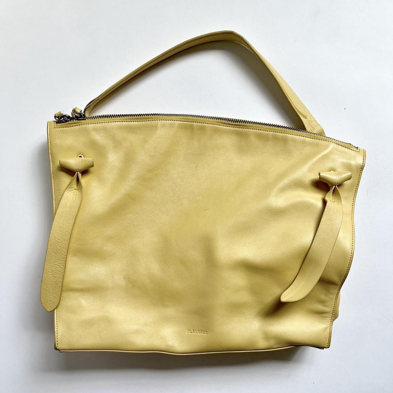 00s JIL SANDER leather hand bag archive