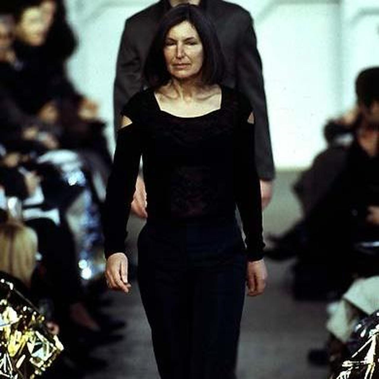 helmutlang ロンT カットソー　デッドストック HELMUT LANG 長袖Tシャツ ロンT 長袖カットソー ブラック M