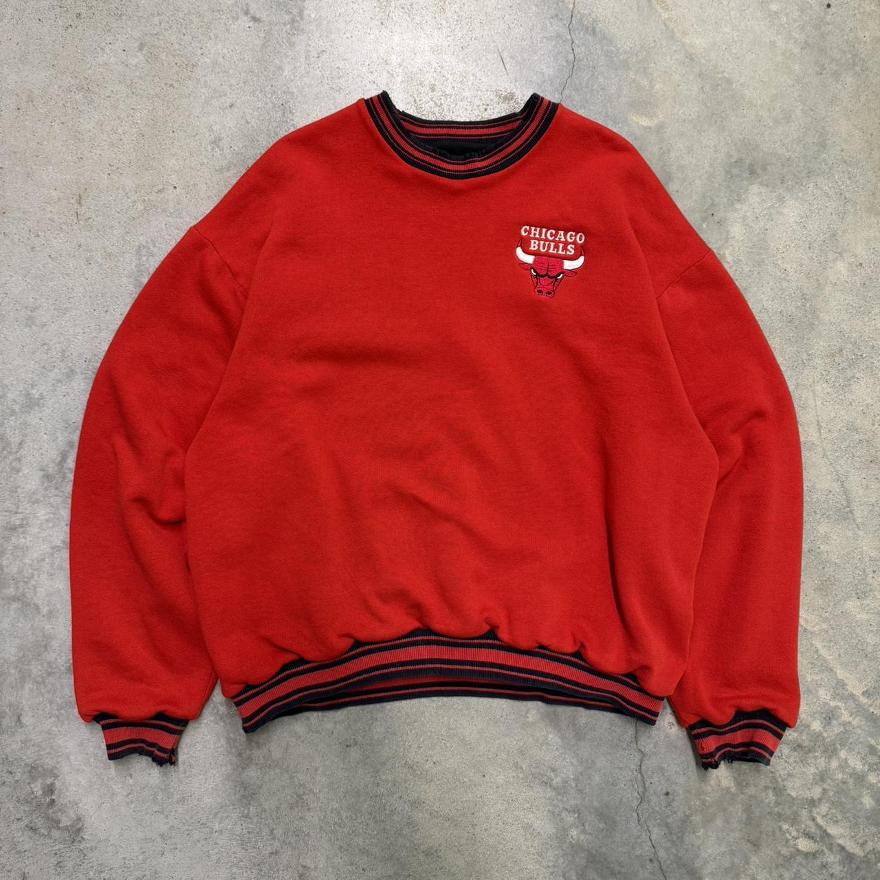 Vintage Reversible Chicago Bulls 90s Pro Player... - Depop