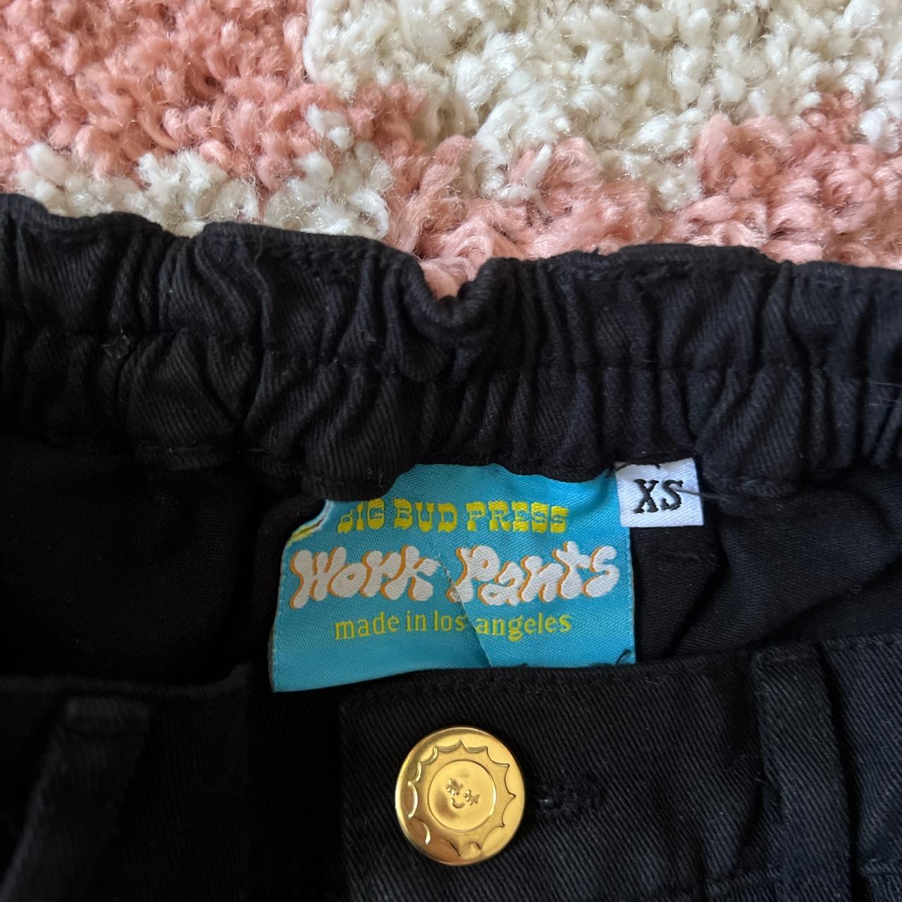Big Bud Press work pants in basic black. These are... Depop