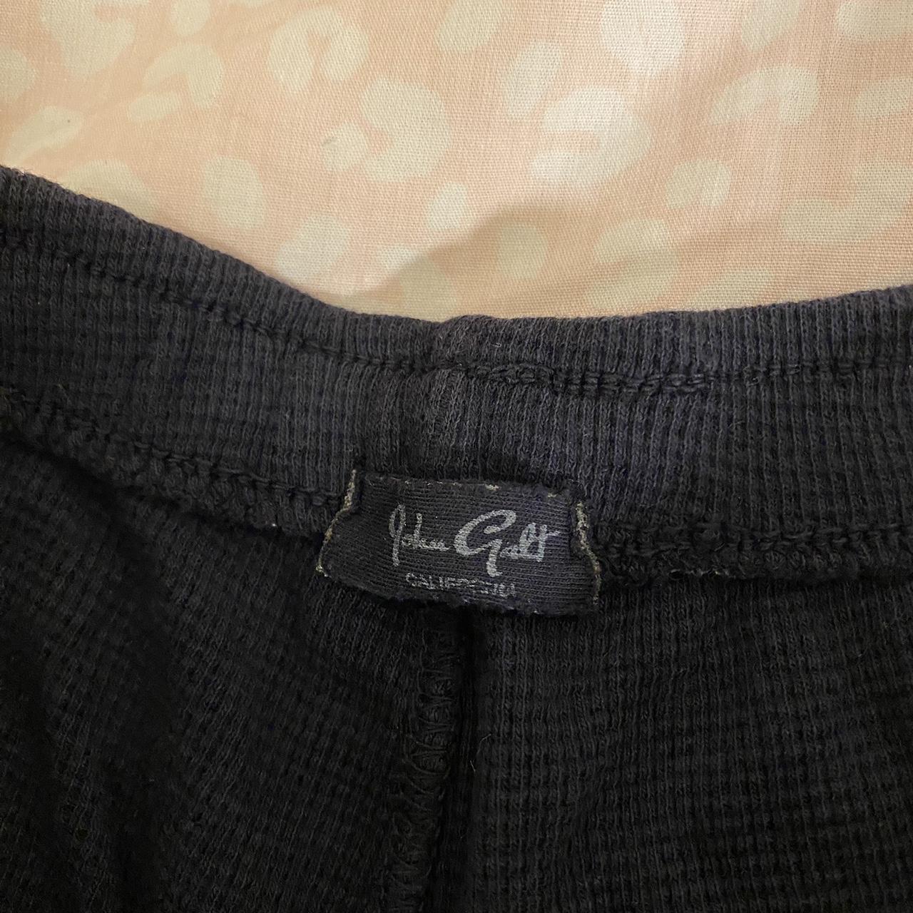 Navy Brandy Melville Waffle Shorts super cute and... Depop