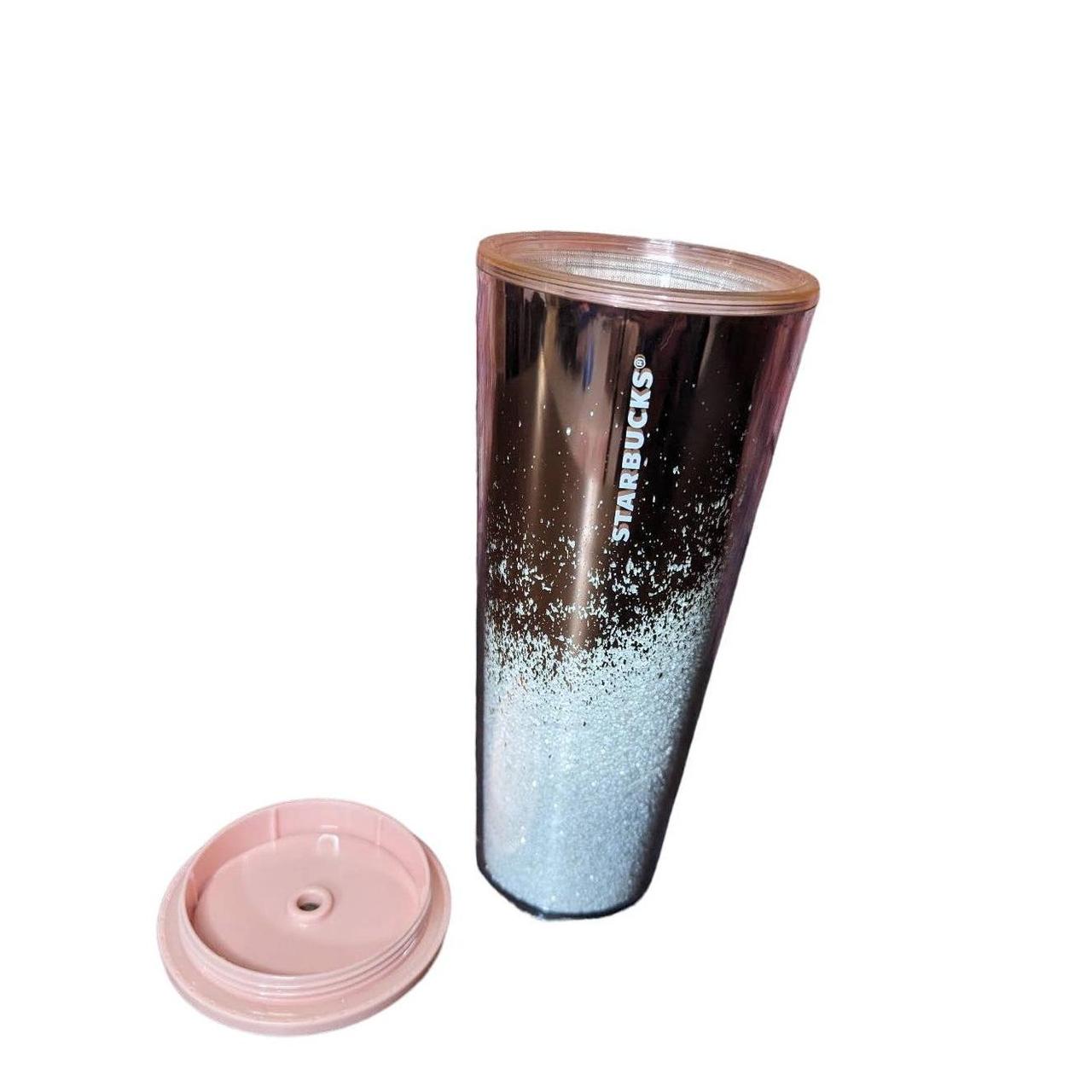 Starbucks Rose Gold 2019 Holiday Season MIRROR GLITTER PINK COLD CUP (24 OZ)