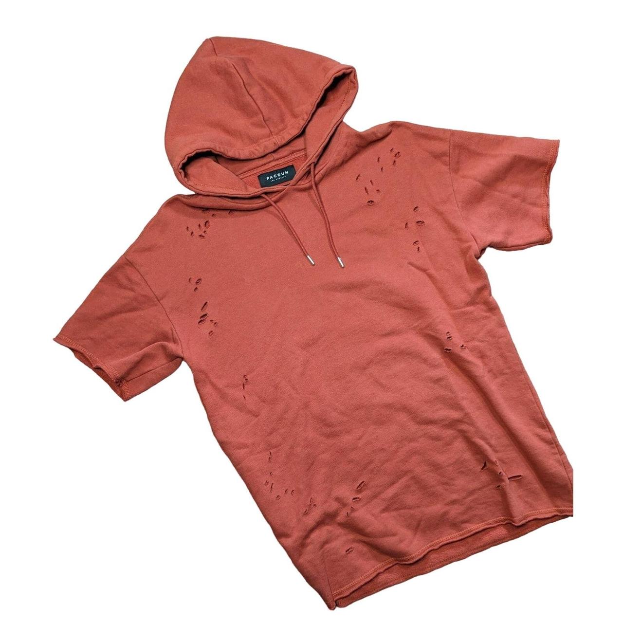 PacSun Men Short Sleeve Pullover Hoodie