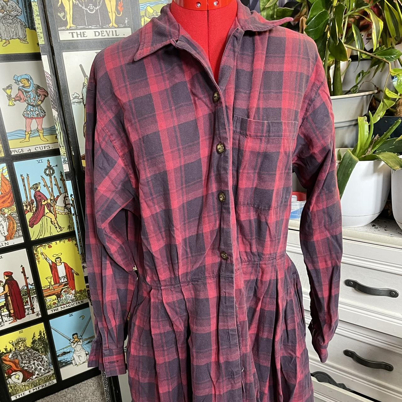 Eddie bauer flannel dress hotsell