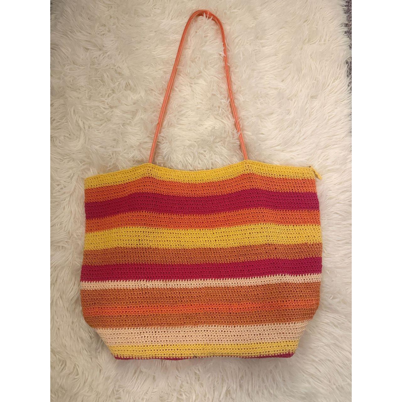 Source Unknown Women's Bag - Multi – Striped Colo… - image 6