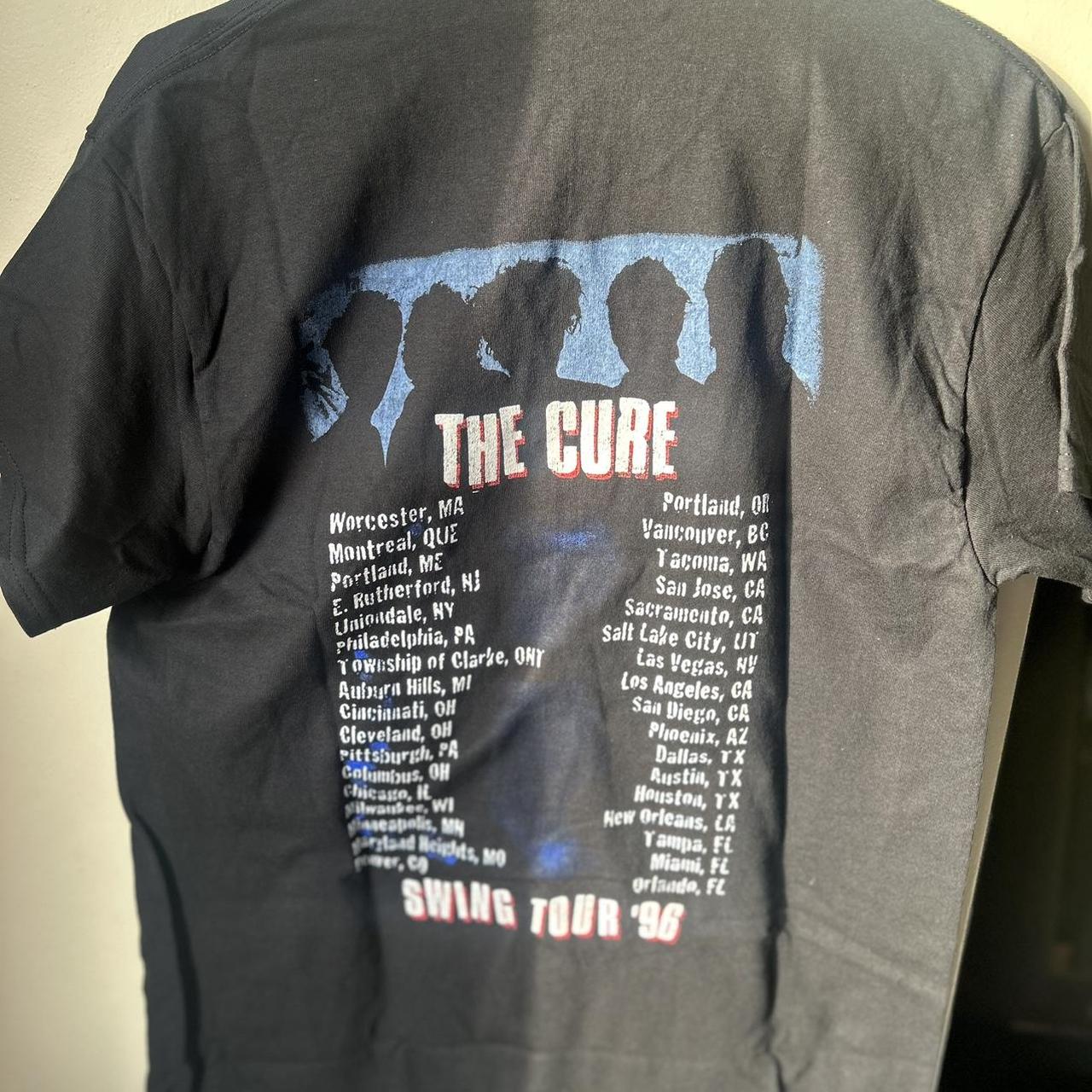 The Cure T Shirt, The Cure Vinyl Shirt, Vintage The - Depop