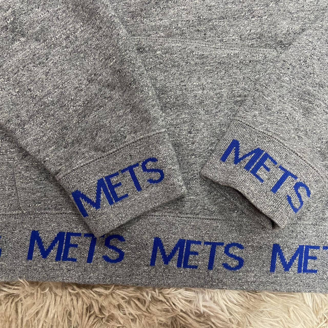 Mets NY baseball sweatshirt hoodie Worn but in good - Depop