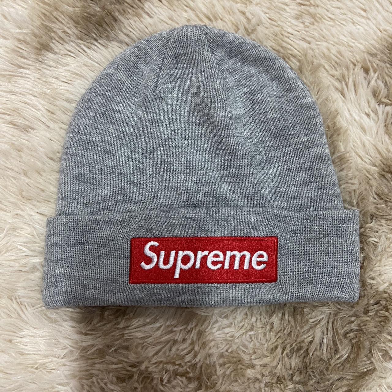 Supreme New Era Box Logo Beanie (FW18) Red